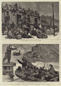 De Russische Vooruitgang, vluchten voor de Vijand